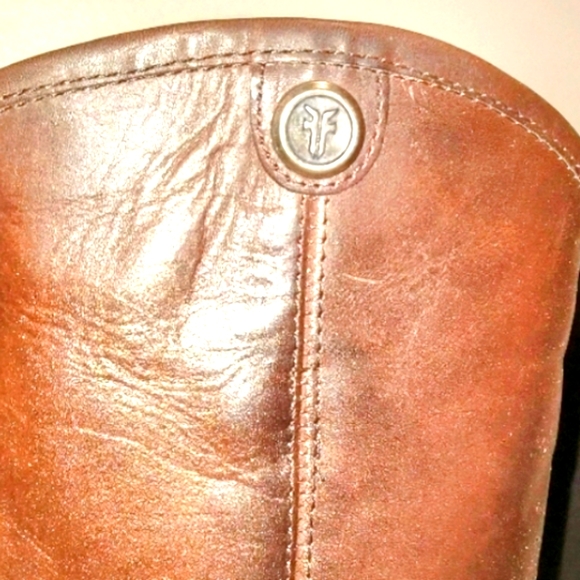 Frye Melissa 2 Leather Equestrian Inspired Pull-On Riding Boots - Picture 6 of 12